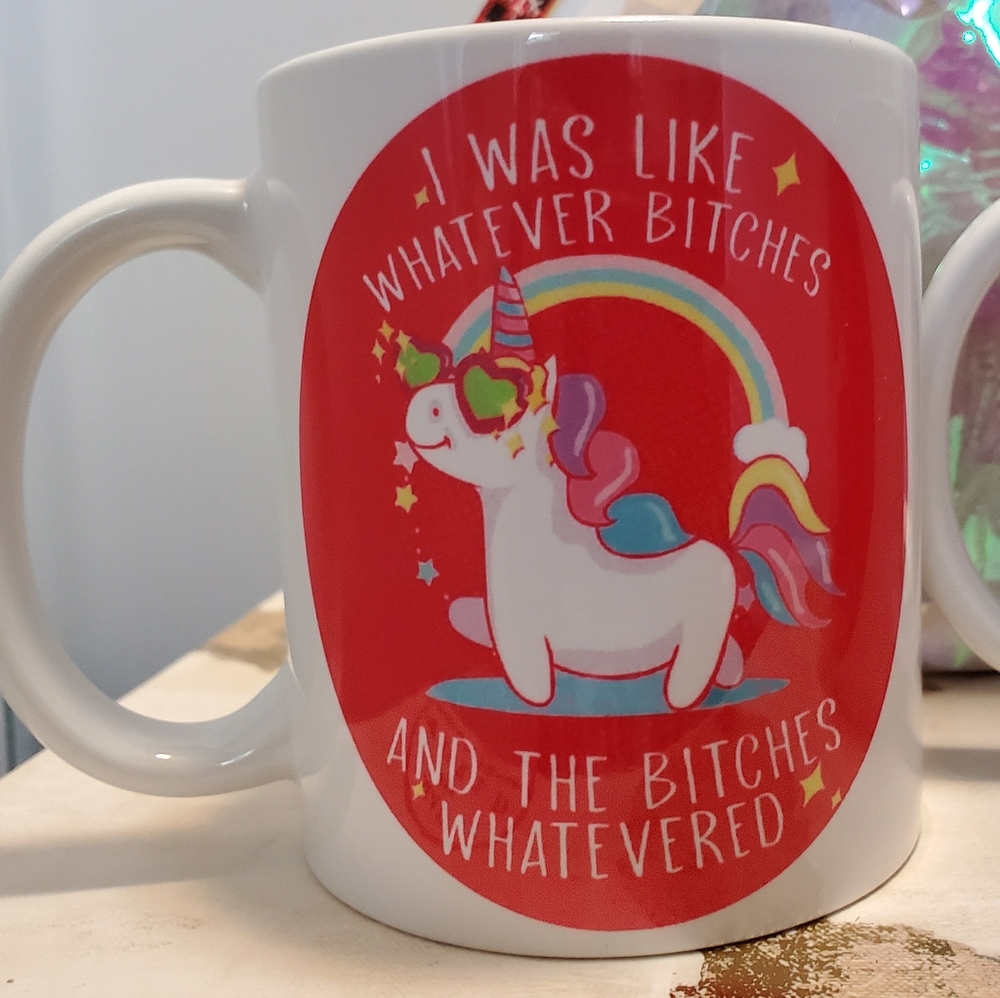 "Whatever B*!ches" Unicorn Humor!